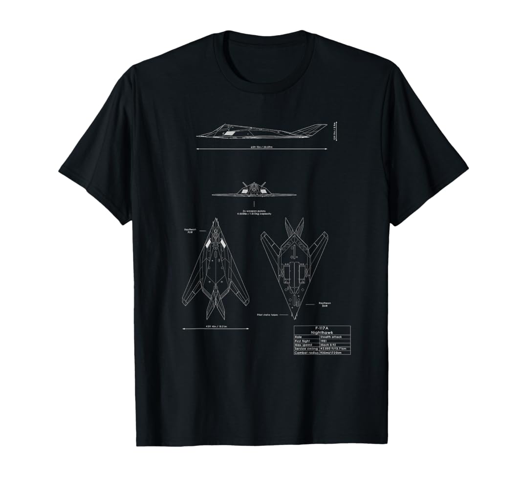 米空軍　F-117A Tシャツ s-l1200.jpg